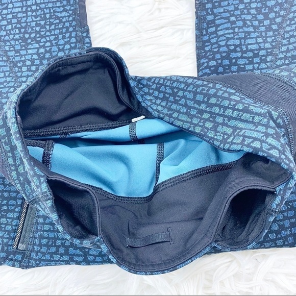 Lululemon Inspire ll Tights Shatter Weave Teal Training Gym Athletic - Picture 13 of 13
